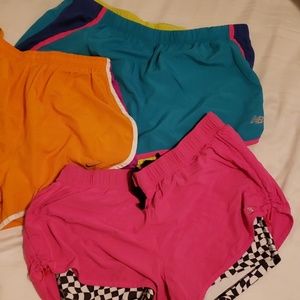 3 M running shorts